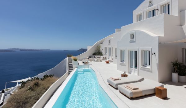 5 Private Helipad Hotels Greece Santorini Luxury Stay